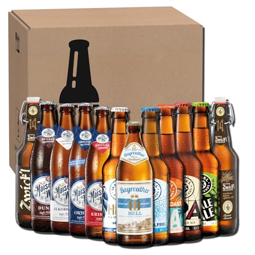 Kalea | Brauerei-Paket | 12 ausgewählte Bierspezialitäten einer Privatbrauerei | Erlebe die Biervielfalt einer Privatbrauerei | Biergeschenk für alle Bierliebhaber (12 Biere, Brauerei-Paket 3) von Kalea