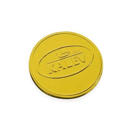 [Packung mit 40] Estonisch Kalev schokolade medaille barren 15g von Kalev