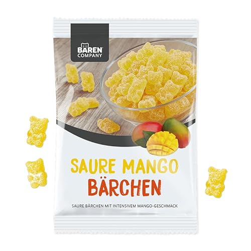 Saure Mango Gummibärchen 150g Fruchtgummi von Kalfany Süße Werbung