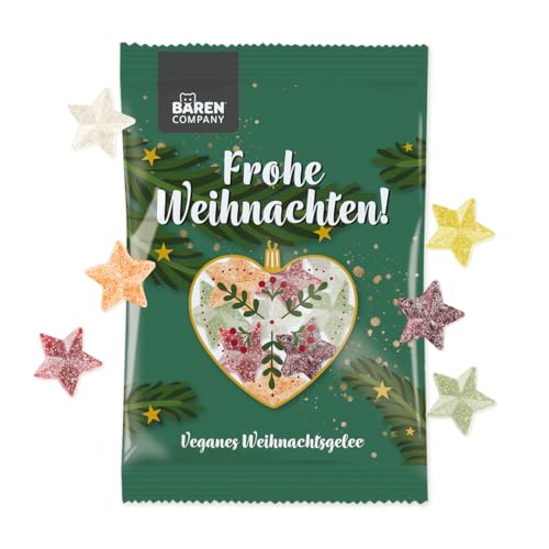 Veganes Weihnachtsgelee Fruchtgummi 150g von Kalfany Süße Werbung