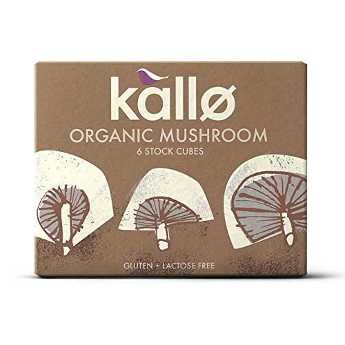 6 x Kallo Organic Mushroom 6 Stock Cubes von Kallo