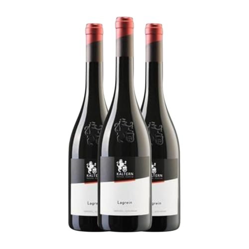 Kaltern Lagrein Alto Adige 75 cl Rotwein (Karton mit 3 Flaschen von 75 cl) von Kaltern Kellerei