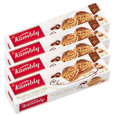 Kambly Eclats de Noisette 100g, 4er Pack (4 x 100 g) von Kambly