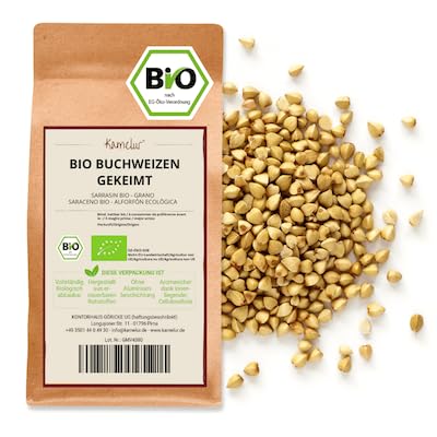 Kamelur 1kg BIO Buchweizen gekeimt, gekeimter Buchweizen BIO stammt aus kontrolliert biologischem Anbau von Kamelur