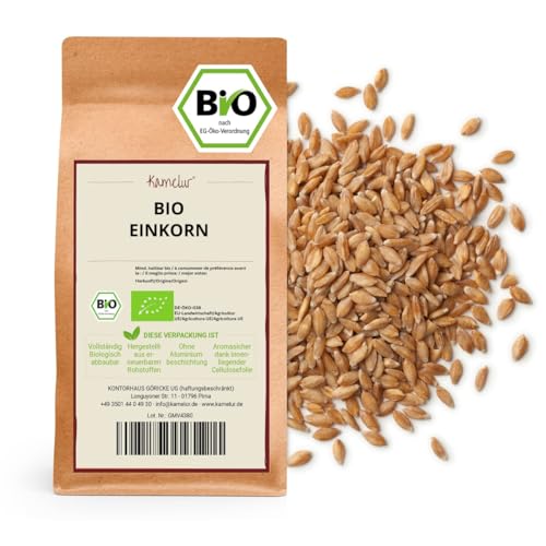 Kamelur Bio Einkorn Ganz (1kg), das Urgetreide aus Österreich von Kamelur