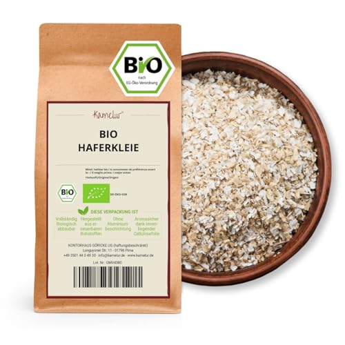 Kamelur Bio Haferkleie mit Keim (3kg) - BIO Hafer Kleie für ein schmackhaftes Müsli von Kamelur