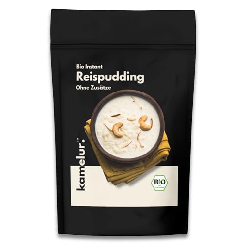 Kamelur Bio Reispudding (2,5kg) Instant Rice Pudding - Reis Pudding aus italienischem Bio Reis von Kamelur