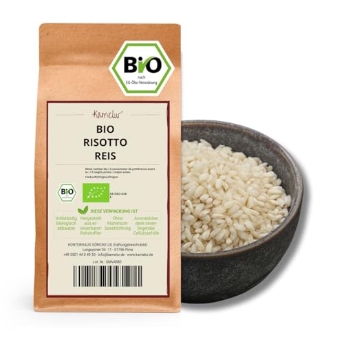 Kamelur Bio Risotto Reis (5kg) - Risottoreis aus kontrolliert biologischem Anbau von Kamelur