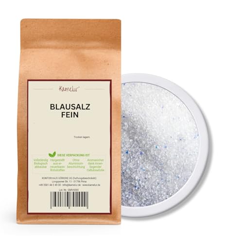 Kamelur Blausalz Fein 200g - blaues Kristallsalz, seltenes Gourmet Salz von Kamelur