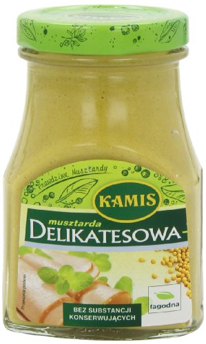 Kamis Deli Mustard 185 g, 12 Stück von Kamis