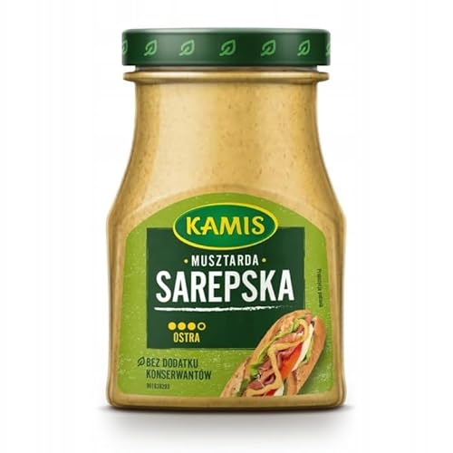 Kamis Senf Sarepska scharf /// Musztarda sarepska 185g von Kamis