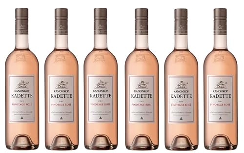 6x 0,75l - 2024er - Kanonkop - Kadette - Pinotage Rosé - Stellenbosch W.O. - Südafrika - Rosé-Wein trocken von Kanonkop