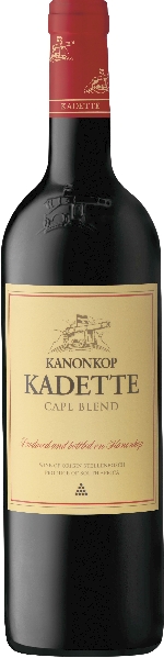 Kanonkop Kadette Cape Blend Jg. 2021 Cuvee aus 37 Proz. Pinotage, 33 Proz. Cabernet Sauvignon, 26 Proz. Merlot, 3 Proz. Cabernet Franc, 1 Proz. Petit Verdot 14 Monate in französischer Eiche gereift