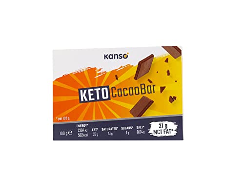 Kanso Keto CacaoBar - Schokoladentäfelchen mit MCT von Kanso