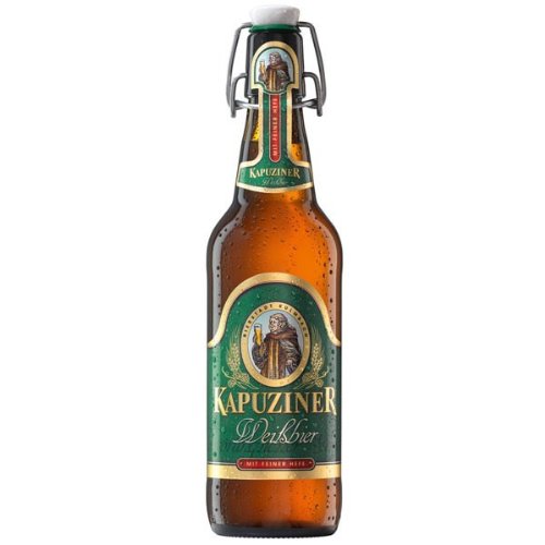 Kapuziner - Weißbier hell (20x0,5l Kasten inkl. 4,50 EUR Pfand) von Kapuziner