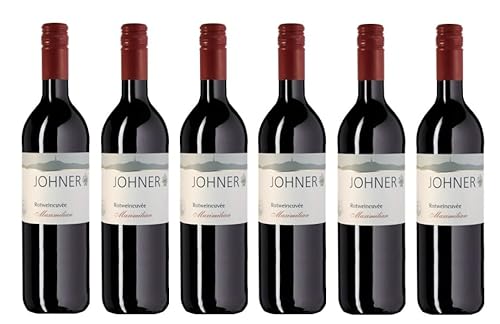 6x 0,75l - 2019er - Karl H. Johner - Maximilian - Rotwein-Cuvée - Barrique - Qualitätswein Baden - Deutschland - Rotwein trocken von Karl H. Johner