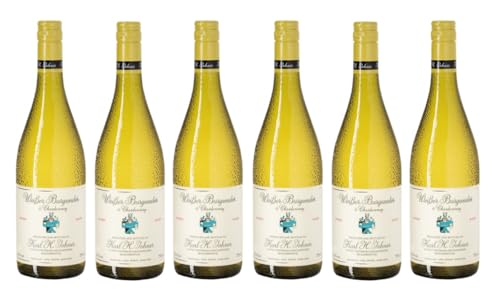 6x 0,75l - 2021er - Karl H. Johner - Weißer Burgunder & Chardonnay - Barrique - Qualitätswein Baden - Deutschland - Weißwein trocken von Karl H. Johner