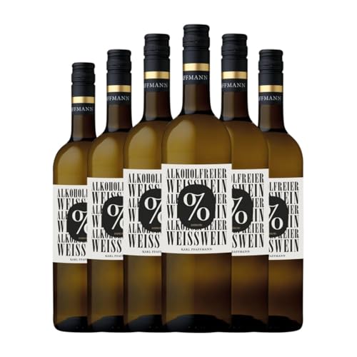 Karl Pfaffmann Cuvée Weisswein Pfälz 75 cl Sin Alcohol Weißwein (Karton mit 6 Flaschen von 75 cl) von Karl Pfaffmann