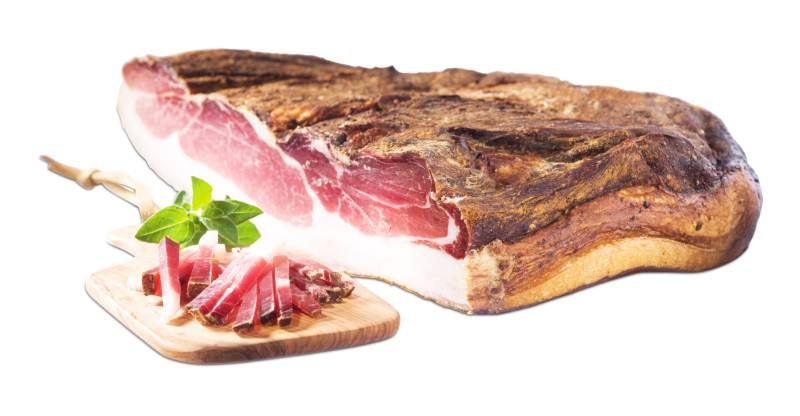 Südtiroler Speck 6 Monate gereift 250g am Stück von Karl Telfser GmbH-SRL