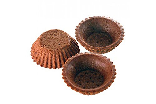 Dessert-Tartelettes, rund, ø 6cm, H 2cm, Schokomürbeteig, 2,98 kg, 210 St von Karl Zieres GmbH