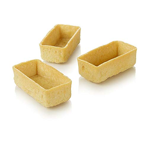 Snack-Tartelettes - Filigrano, rechteckig, 5,3x2,6cm, H 17mm, 150 St von Karl Zieres GmbH