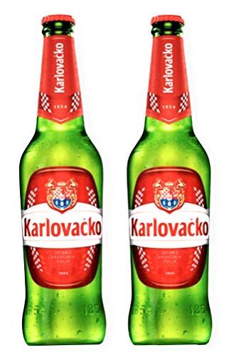 24 Flaschen Karlovacko Pivo aus Kroatien Bier von Karlovacko