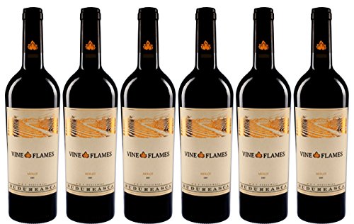 6er Weinpaket Budureasca The Vine in Flames Merlot 2015 (6x 0.75l) von Budureasca