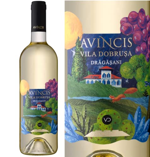 AVINCIS Vila Dobrusa Feteasca Regala,Pinot Gris & Tamaioasa Romaneasca Rumänischer Weisswein - Trocken von Karpaten-Weine