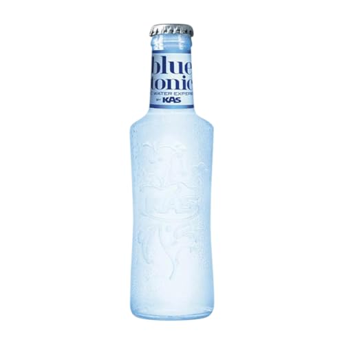 Getränke und Mixer 24 Einheiten Box Kas Blue Tonic Kleine Flasche 20 cl von Kas