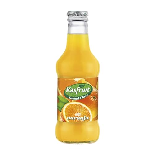 Getränke und Mixer 24 Einheiten Box Kas Kasfruit Naranja Kleine Flasche 20 cl von Kas