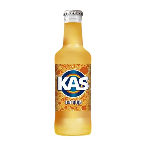 Getränke und Mixer 24 Einheiten Box Kas Naranja Kleine Flasche 20 cl von Kas