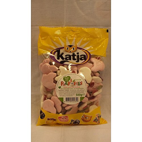 Katja Schaumzucker Flappies 500g Beutel (mit Fruchtsaft) von Katja Fassin B.V.