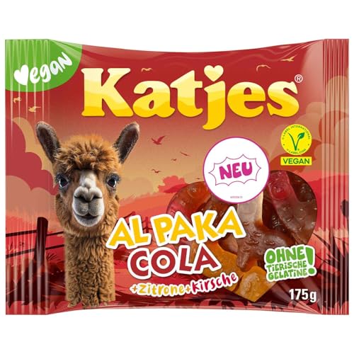 3 er Pack Katjes Al Paka Cola+Zitrone+Kirsche 3 x 175g Fruchtgummi von Katjes