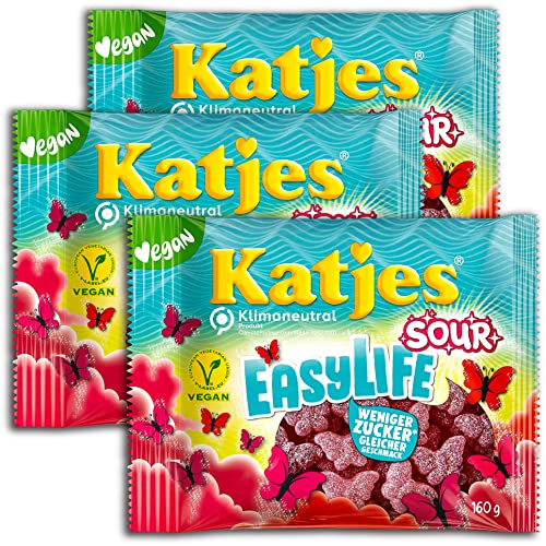 3 er Pack Katjes EasyLife Sour 160g von Katjes