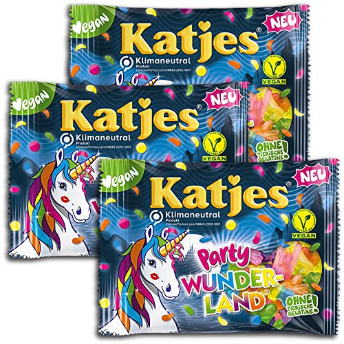 3 er Pack Katjes Party Wunderland 3 x 175g von Katjes