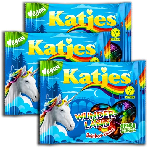 3 er Pack Katjes Wunderland Rainbow-Edition 3 x 175g von Katjes