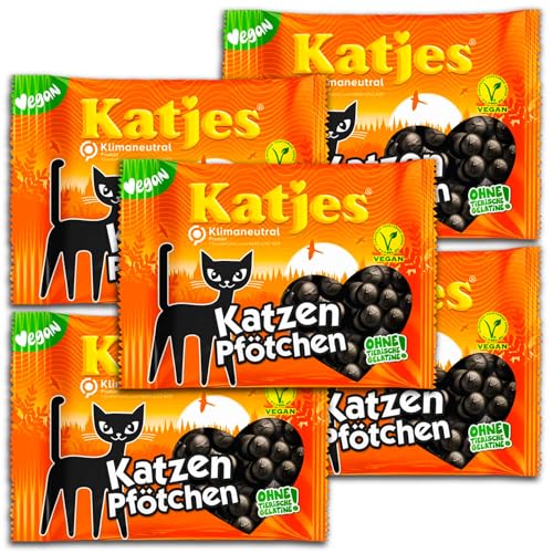 5 er Pack Katjes Katzen Pfötchen 5 x 175g von Katjes