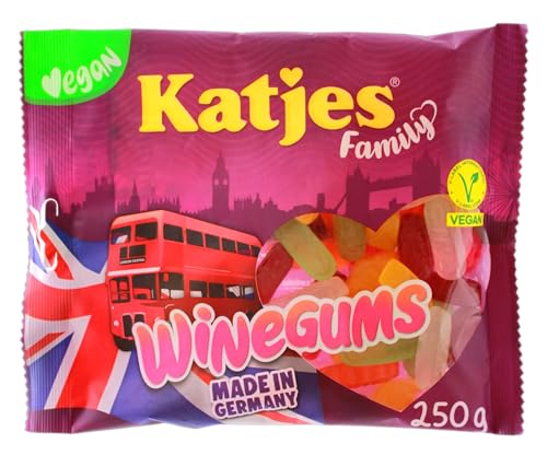 Katjes Family Winegums vegan, 22er Pack (22 x 250g) von Katjes