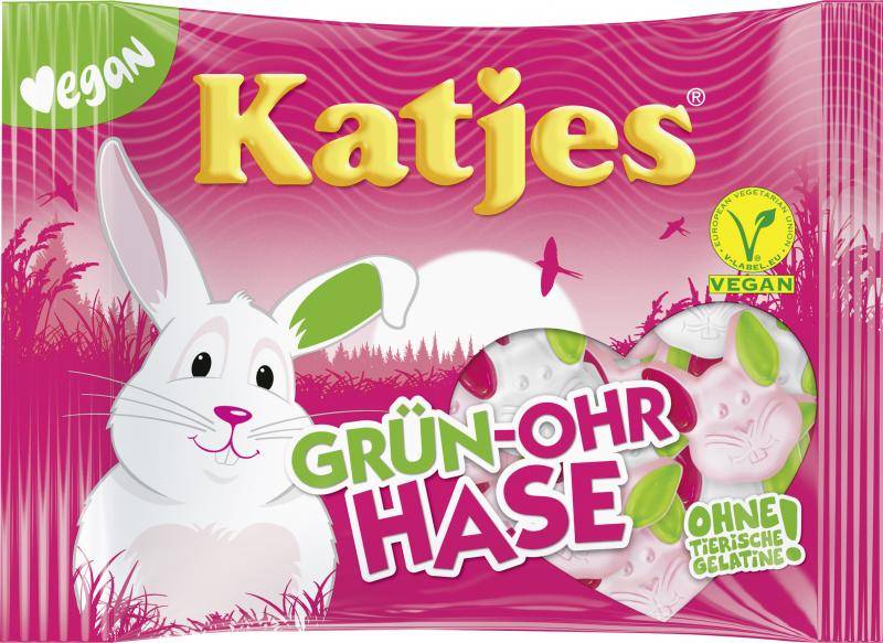 Katjes Grün-Ohr Hase von Katjes