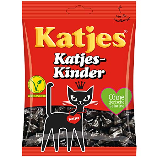 Katjes Katjes-Kinder Harte Lakritz-Kätzchen (vegetarisch), 200 g von NOASR