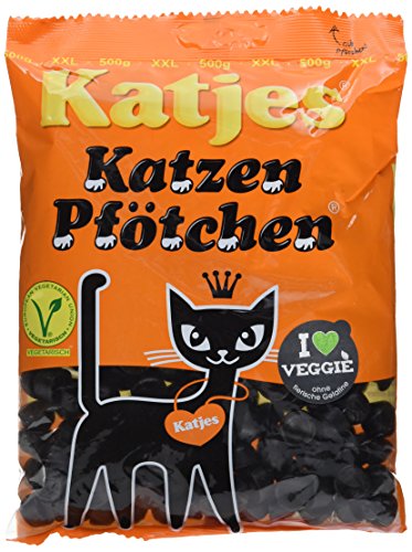 Katjes Katzen Pfötchen, 3er Pack (3 x 500 g) von Katjes