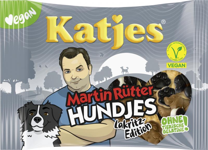 Katjes Martin Rütter Hundjes Lakritz-Edition von Katjes