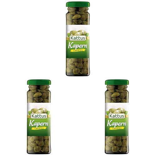 Kattus Kapern Capotes, 100 g (Packung mit 3) von Kattus