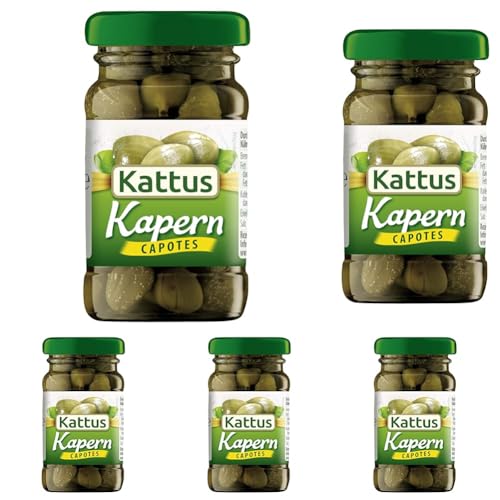 Kattus Kapern Capotes, 50 g (Packung mit 5) von Kattus