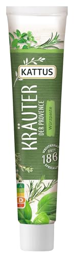 Kattus - Kräuter der Provence | Zum Verfeinern südländischer Gerichte | Mediterrane Kräuter-Würzpaste | 70 g in der wiederverschließbaren Tube von Kattus