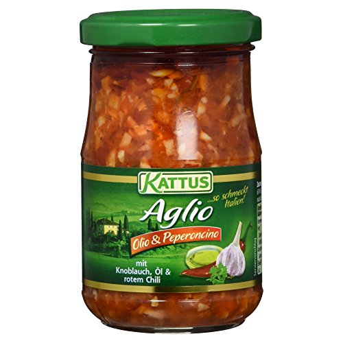 Kattus Pesto Aglio Olio und Peperoncino, 190 g von Kattus