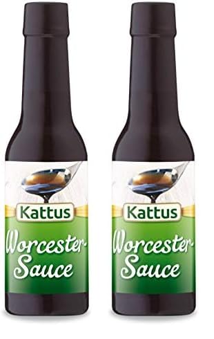 Kattus Worcester Sauce, 140 ml (Packung mit 2) von Kattus