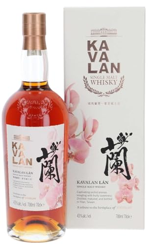 Kavalan LÁN Single Malt Whisky 43% Vol. 0,7l in Geschenkbox von Kavalan