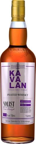 Kavalan SOLIST Peated Whisky Single Cask Strength Austria Edition 50% Vol. 0,7l in Geschenkbox von Kavalan