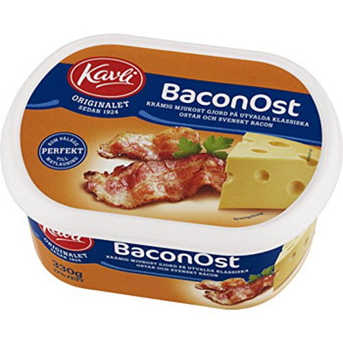 Kavli Baconost 330 g - Streichkäse mit Speck von Kavli